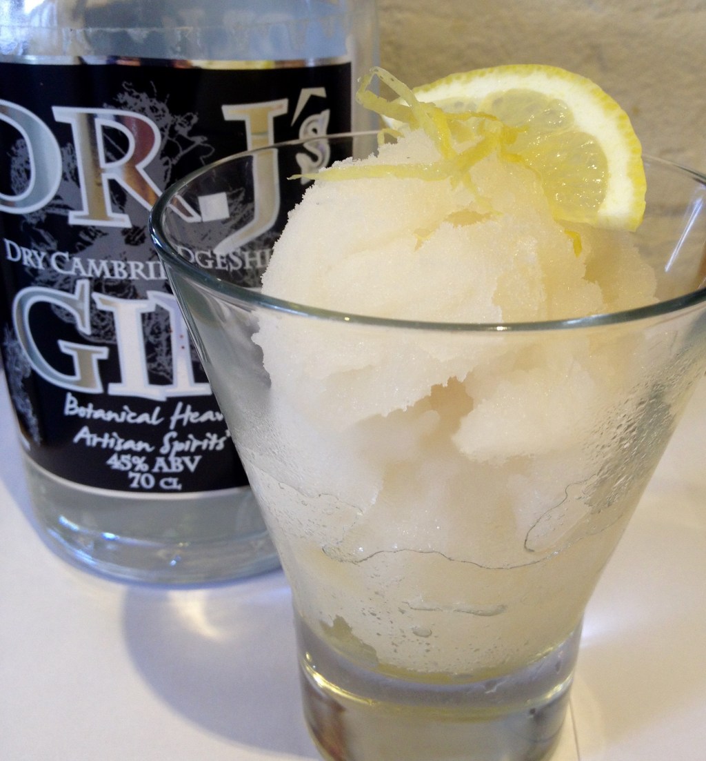 Wimbledon gin and tonic sorbet