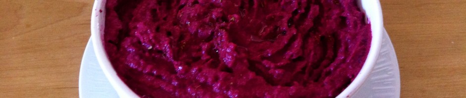 Beetroot hummus