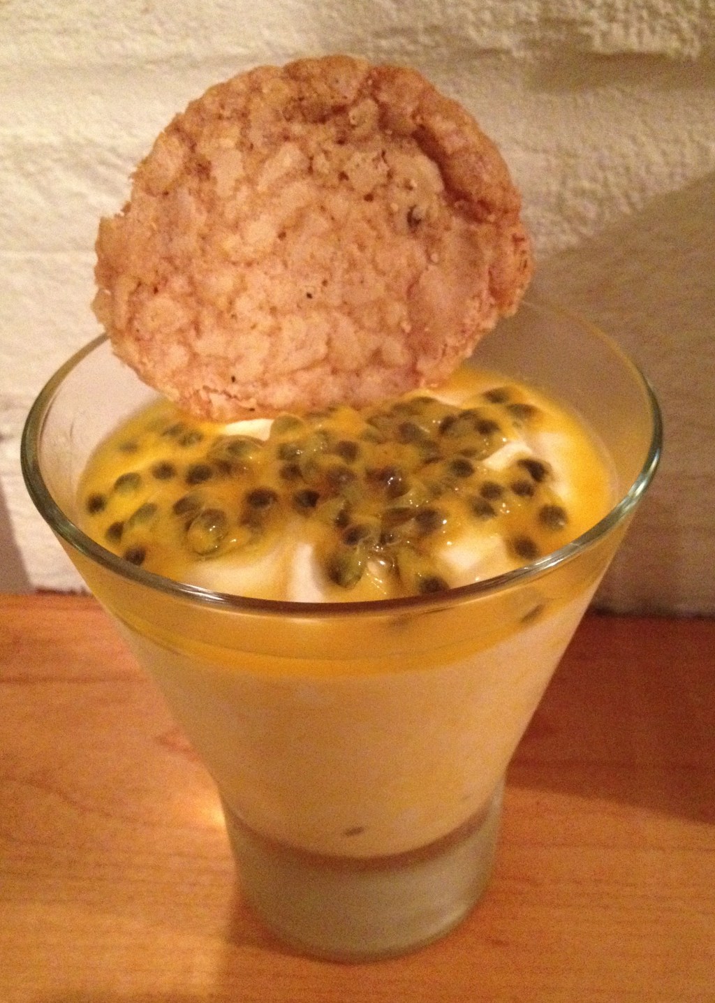 Mango and passion fruit&nbsp;fool
