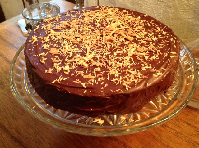 Chocolate and Mandarin Torte