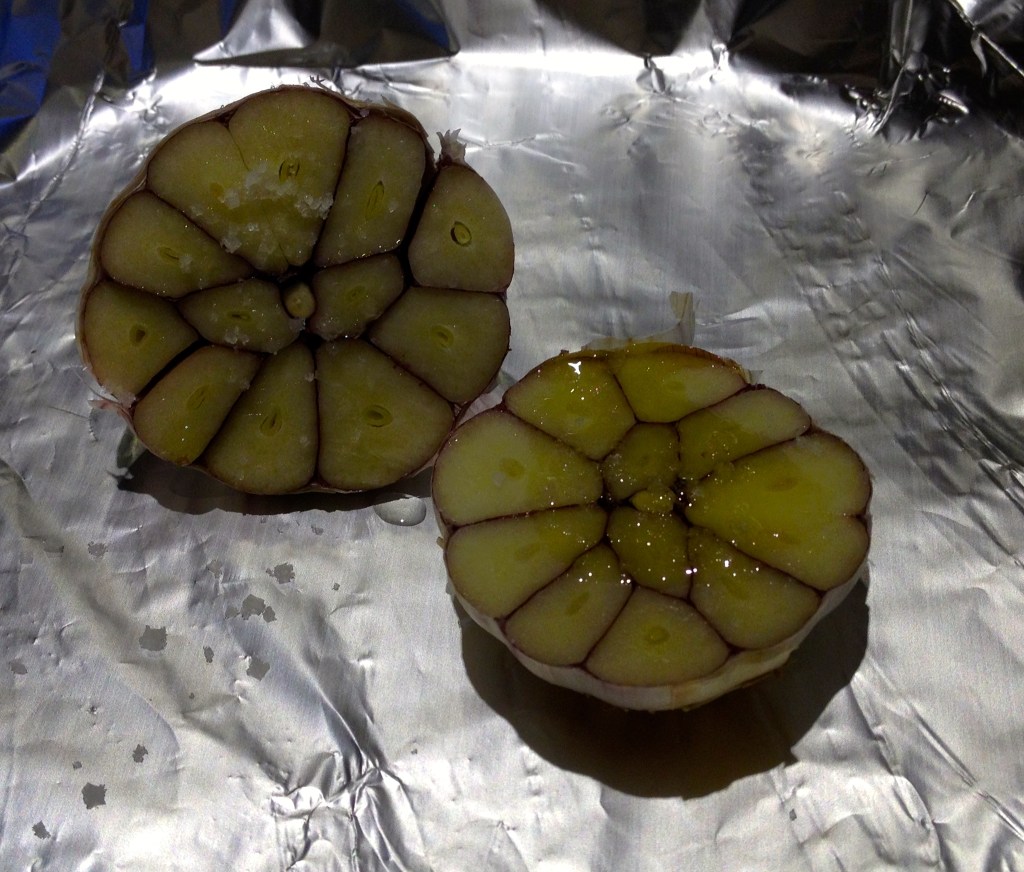 Roasted garlic paste