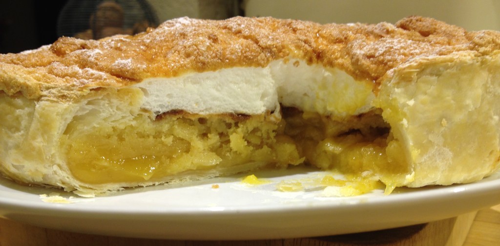 #ValentinesDay – passion fruit sweetheart cake