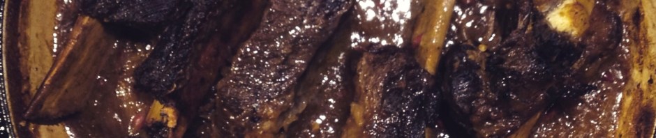 Oriental beef short ribs