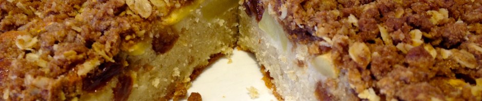 Mother's Day Apple Crumble Cake