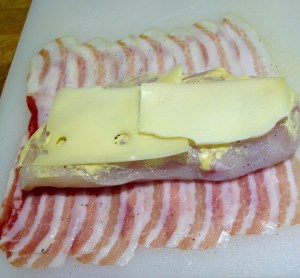 Dijon chicken with pancetta