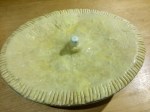 Steak pie lid