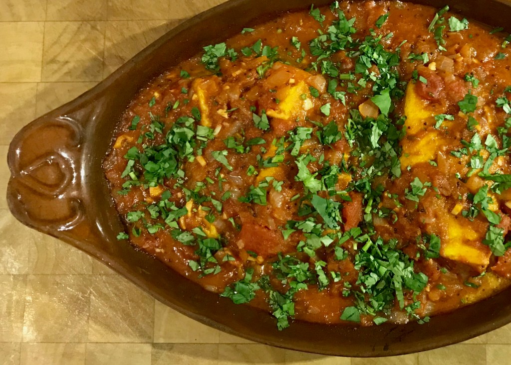 Cod in a spicy sauce