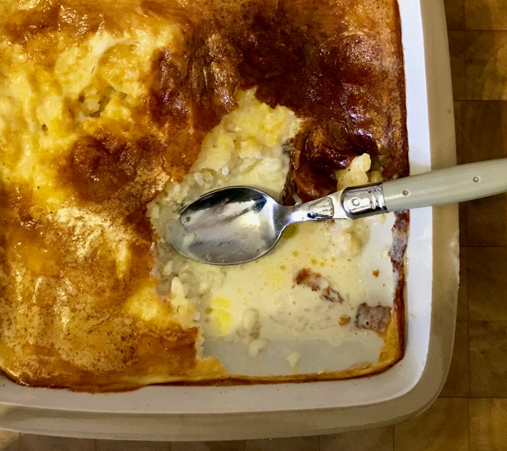 Real rice pudding