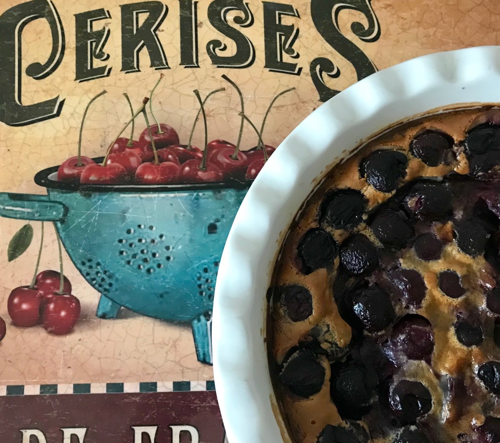 Cherry clafoutis