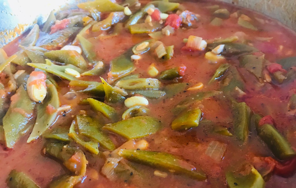 Greek-style green beans