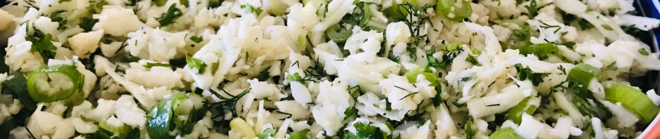 cauliflower herb salad