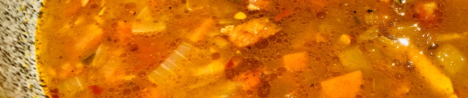 chestnut and chorizo soup