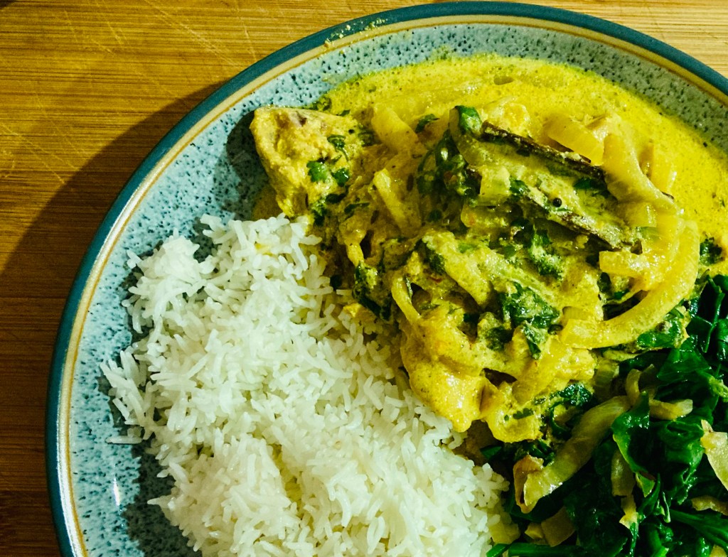 Citrus chicken curry
