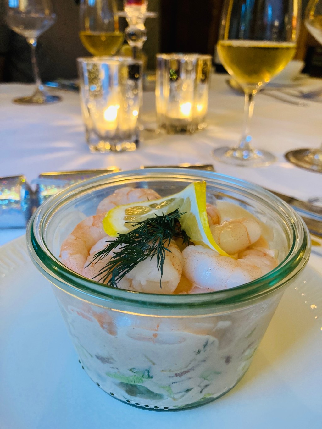 Seafood cocktail verrine
