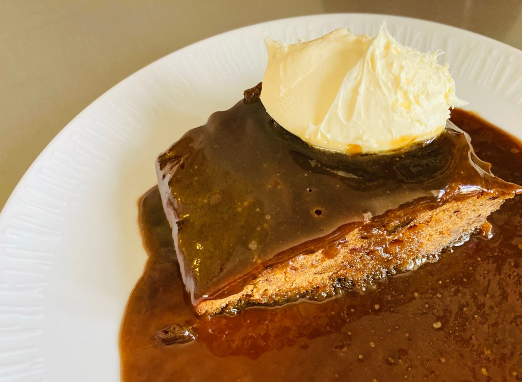 sticky toffee pudding