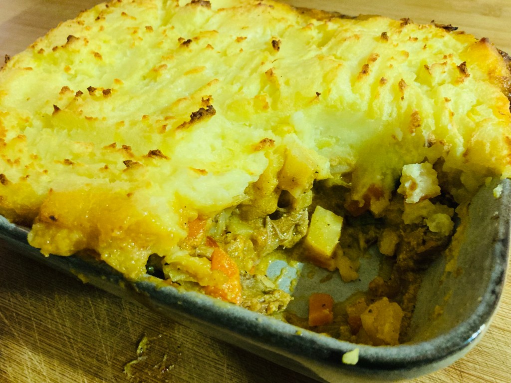Spicy shepherds pie