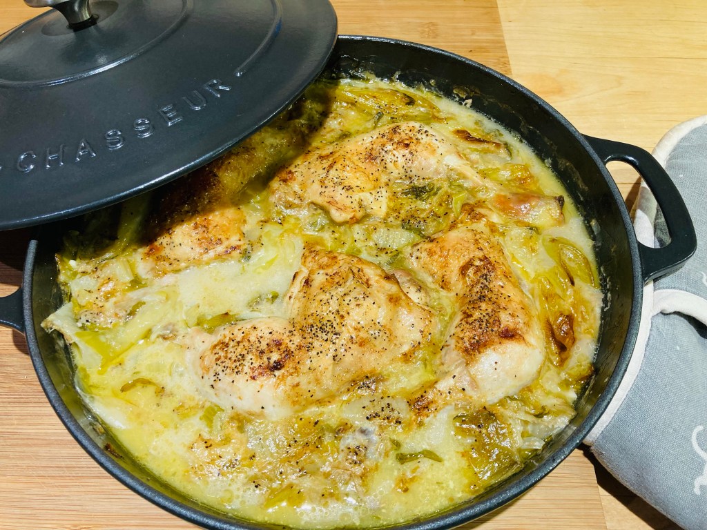 chicken with tarragon and fennel