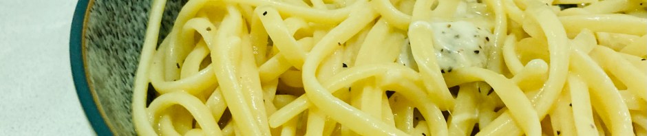 Linguine cacio e pepe