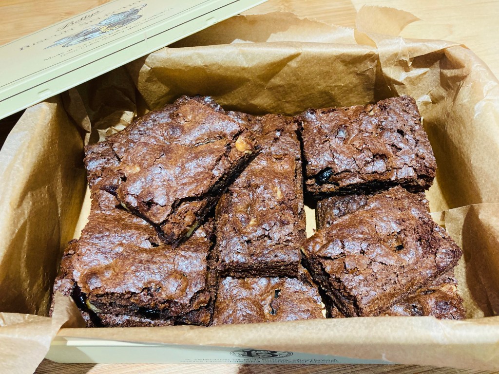 brownies with cranberries