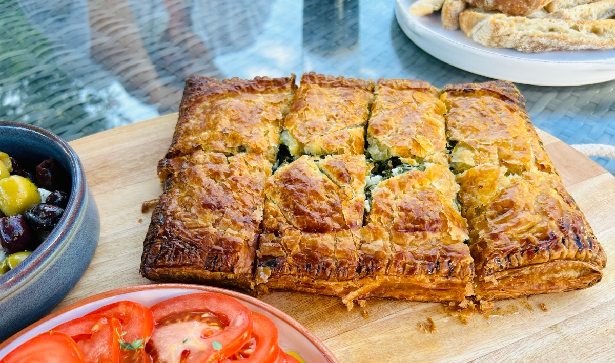 Feta and herb pie | Pigeon Cottage Kitchen