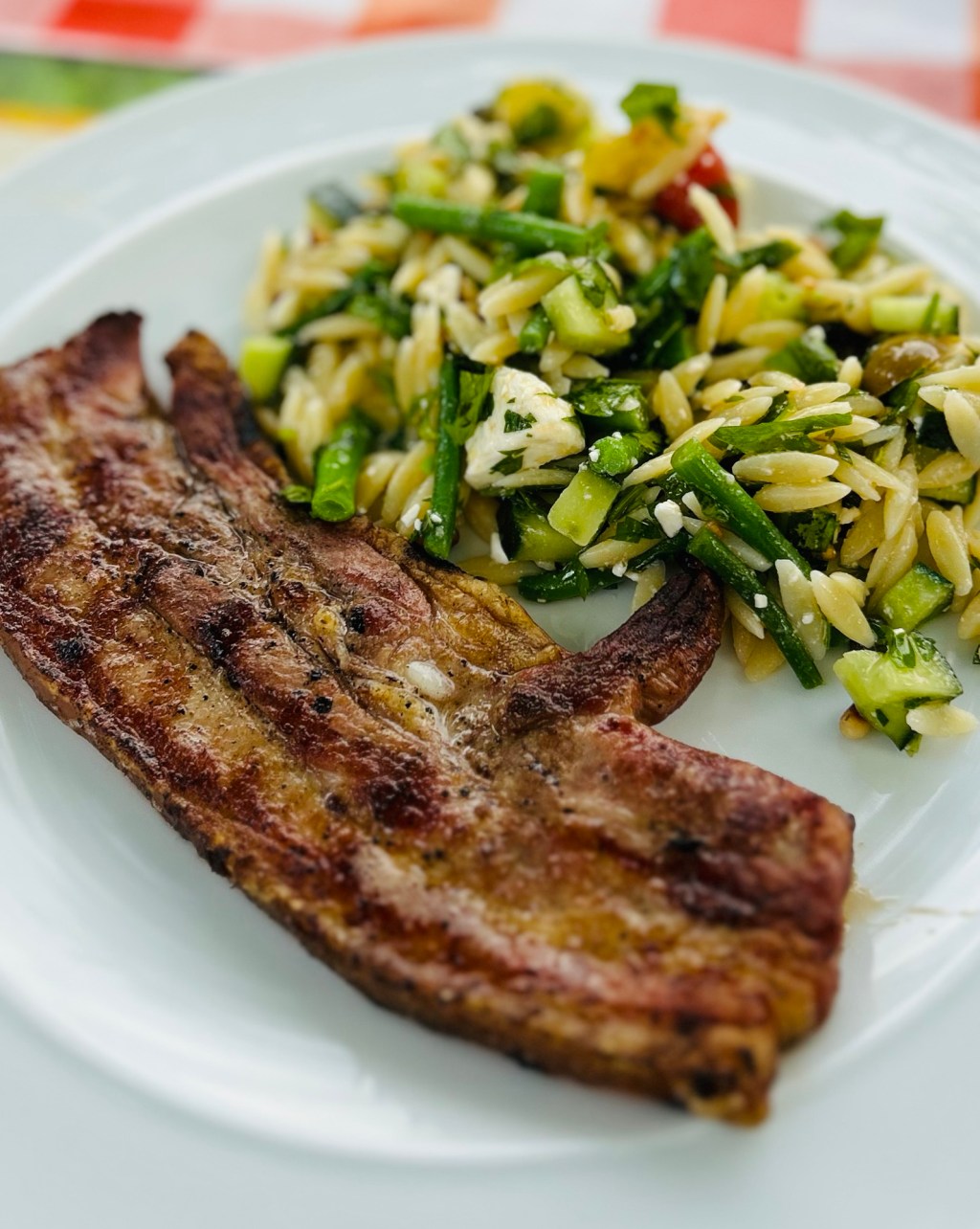 BBQ belly pork&nbsp;slices