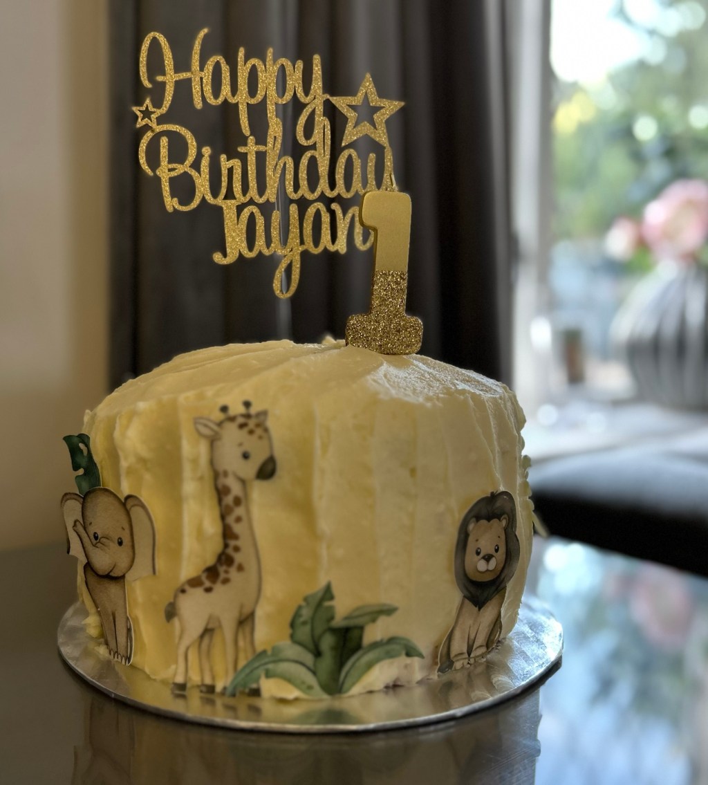 First birthday cake