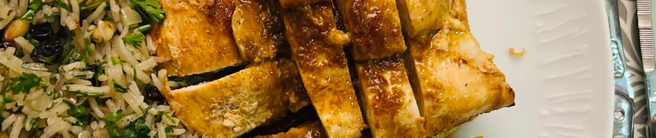 Chicken escalope with paprika butter