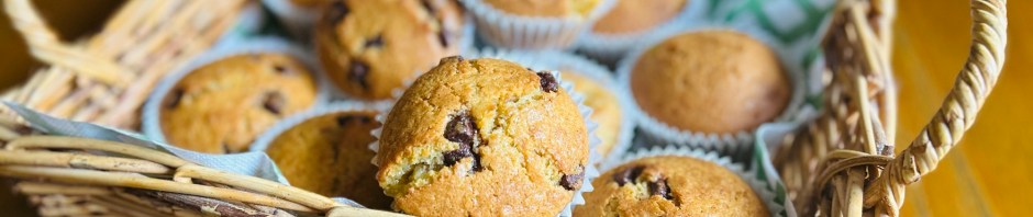 Chocolate and marmalade muffins