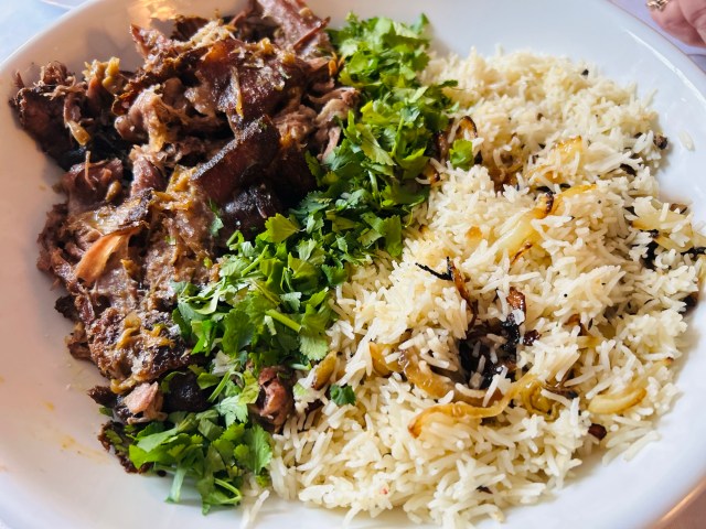 Pulled lamb shoulder