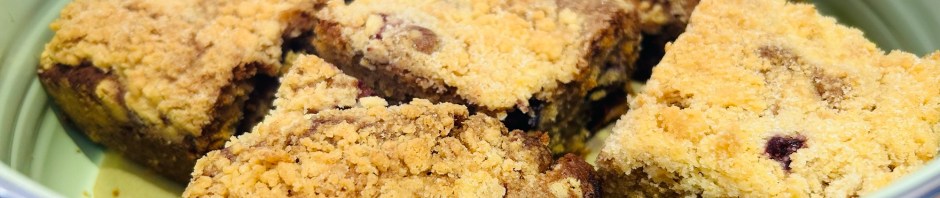 blueberry streusel cake