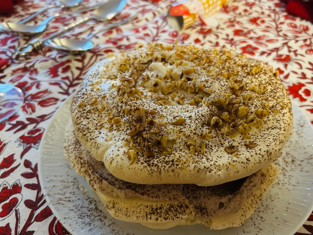 Hazelnut dacquoise